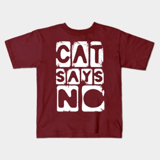 Funny Cat Lover humorous Slogan Kids T-Shirt